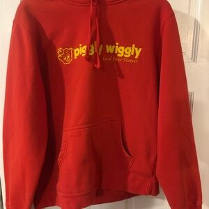 Piggly Wiggly Hoodie Mens Small See You At The Pig